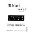 MCINTOSH MR77 Instrukcja Serwisowa